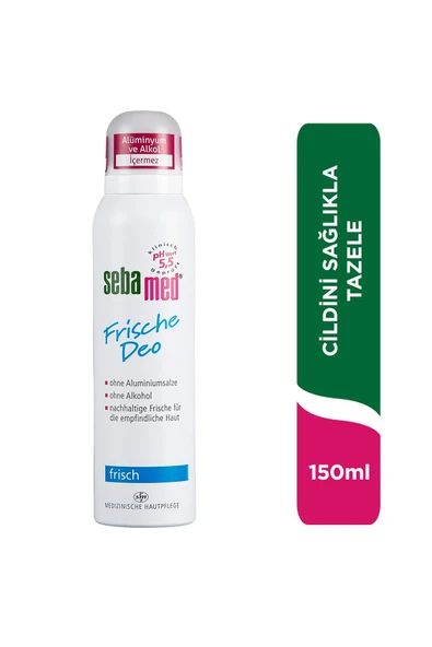 SEBAMED Alüminyum İçermeyen Deodorant Sprey Fresh 150 ml - Resim 2