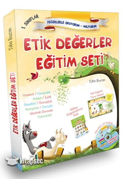 1. Sınıf Etik Değerler Eğitim Seti 10 Kitap Damla Yayınevi
