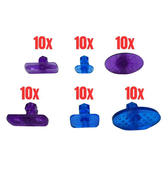 GÖÇÜK PENSESİ İÇİN ÖPÜCÜK SETİ 10X6 60 ADET