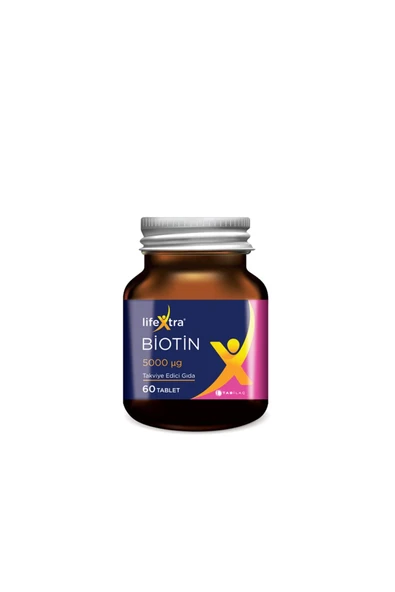 Lifextra Biotin 5000 Mg 60 Tablet 8680133001185 ürün görseli