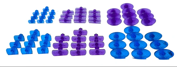 GÖÇÜK PENSESİ İÇİN ÖPÜCÜK SETİ 10X6 60 ADET - 4