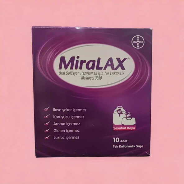 MIRALAX 10 SASE 8699546997527 ürün görseli