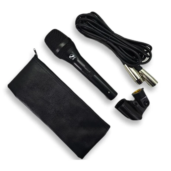 Pawer PW-80 Kablolu Dinamik El Mikrofonu - XLR - 1