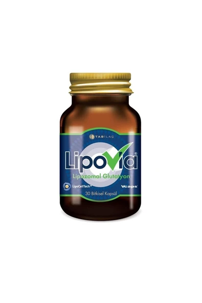 LIPOVIA Lipozomal Glutatyon 30 Bitkisel Kapsül 8680133001451 ürün görseli