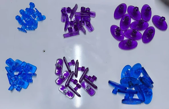 GÖÇÜK PENSESİ İÇİN ÖPÜCÜK SETİ 10X6 60 ADET - 7