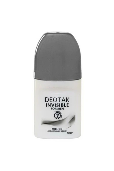 DEOTAK Invisible For Men Roll-on Deodorant 35 ml 8692255001806 ürün görseli