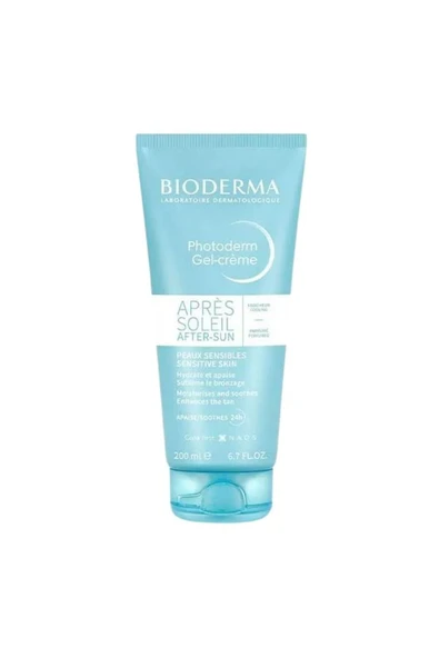 BIODERMA Photoderm After Sun Gel-Cream Güneş Sonrası Nemlendirici, Yatıştırıcı Bakım Kremi 200 ml 3701129803820 - 2