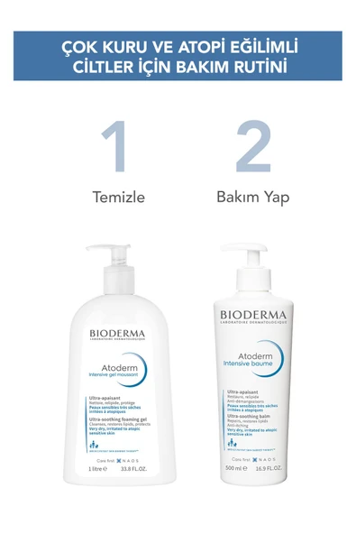 BIODERMA Atoderm Intensive Balm Çok Kuru Atopi Eğilimli Cilt Nemlendirici Onarıcı Krem Yetişkin, Çocuk 200 ml - Resim 6
