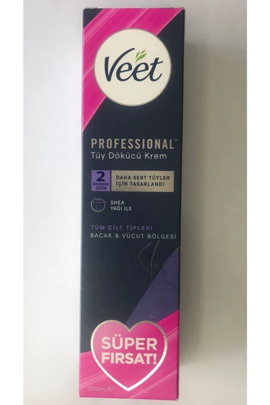 VEET Professional Tüy Dökücü Krem Normal Ciltler Için 200 Ml 8690570555615 ürün görseli
