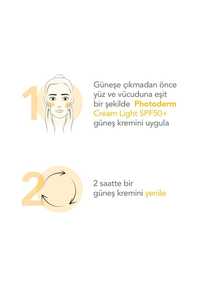 BIODERMA Photoderm Creme Kuru Cilt Için Spf 50 Light Renkli Güneş Kremi 40 ml - Resim 7