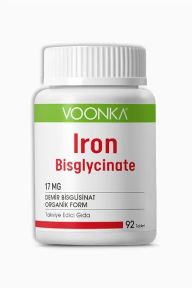 VOONKA Iron Bisglycinate 90 Tablet ürün görseli