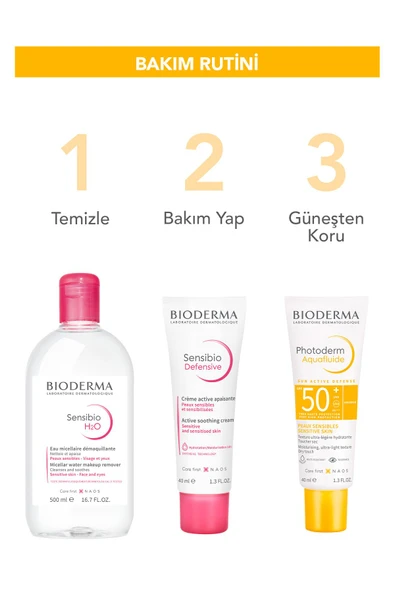BIODERMA Photoderm Aquafluid SPF50+ Tüm Ciltler için Yüksek Korumalı Yüz Güneş Kremi 40 ml - Resim 5