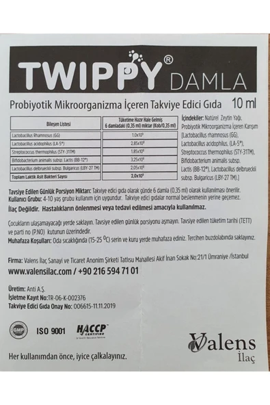 Twippy Damla 10ml - Resim 6