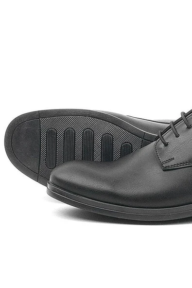 Rakerplus Siyah Mat Bağcıklı Oxford Çocuk Okul Ayakkabısı - 7