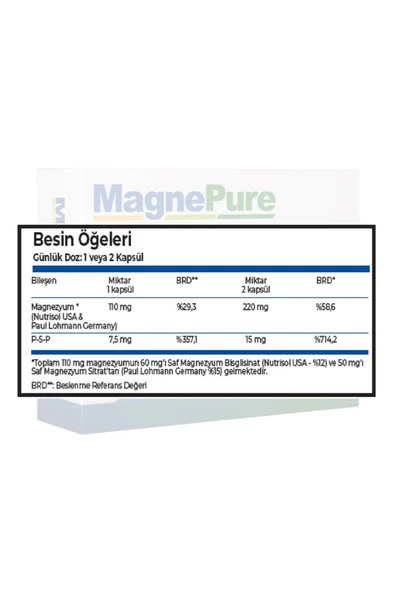 DELTA MagnePure 60 Kapsül - Resim 2