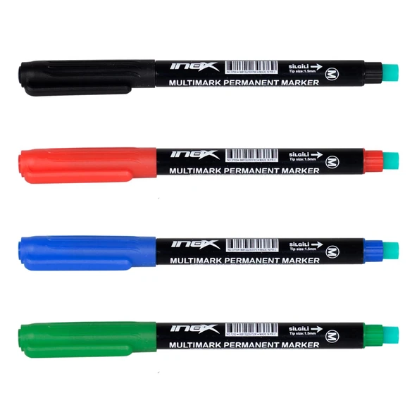 İnox Cd Kalemi Asetat Kalemi M Uç ürün görseli