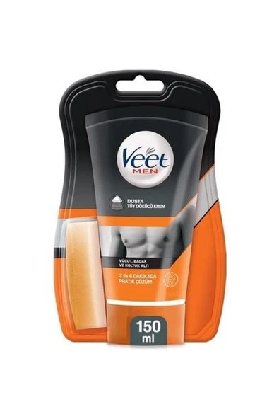VEET Men Tüy Dökücü Krem In Shower 150 ml 8690570555066 ürün görseli