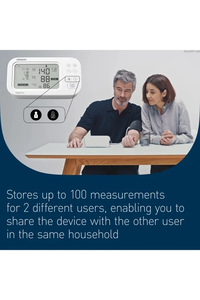 OMRON M6 Comfort AFib HEM-7380-E Koldan Ölçer Tansiyon Aleti 4015672113978 - Resim 3