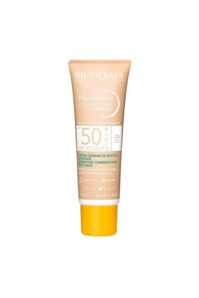 BIODERMA Photoderm Cover Touch Mineral Spf50+ Very Light 40 Gr 3701129807415 - Resim 2
