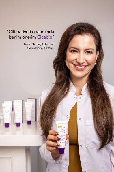 BIODERMA Cicabio Cream+ Cilt Bariyeri Onarıcı Nemlendirici Yatıştırıcı Tüm Ciltler için Yüz Vücut Krem 40 ml 3701129810095 - 2