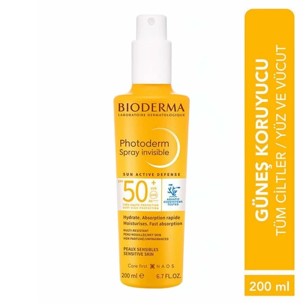 Bioderma Photoderm Spray Invisible Spf50+ 200 ml - 1