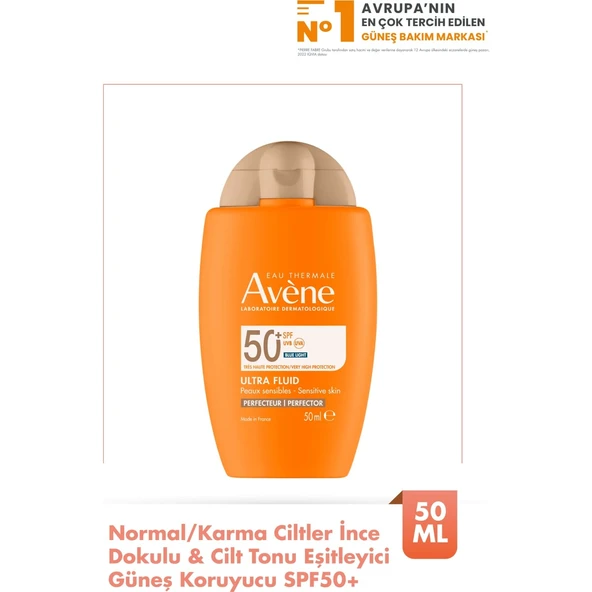 AVENE Ultra Fluid Perfector Spf50+ Güneş Kremi 50ml 3282770392692 ürün görseli