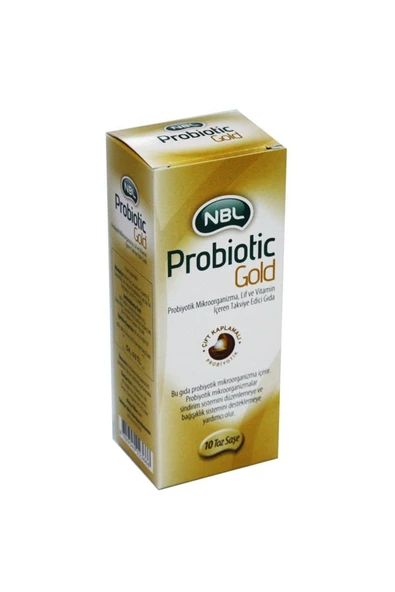 NBL Probiotic Gold 10 Saşe 8699540023666 ürün görseli