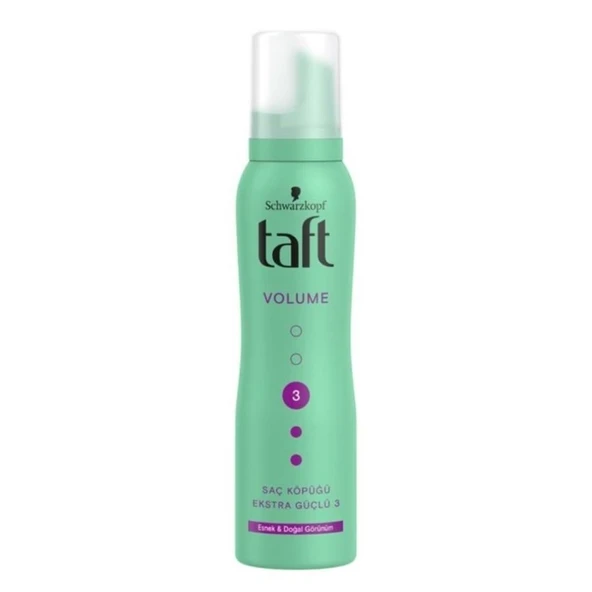 Taft Saç Köpüğü 3-Volumen 150ml ürün görseli 1