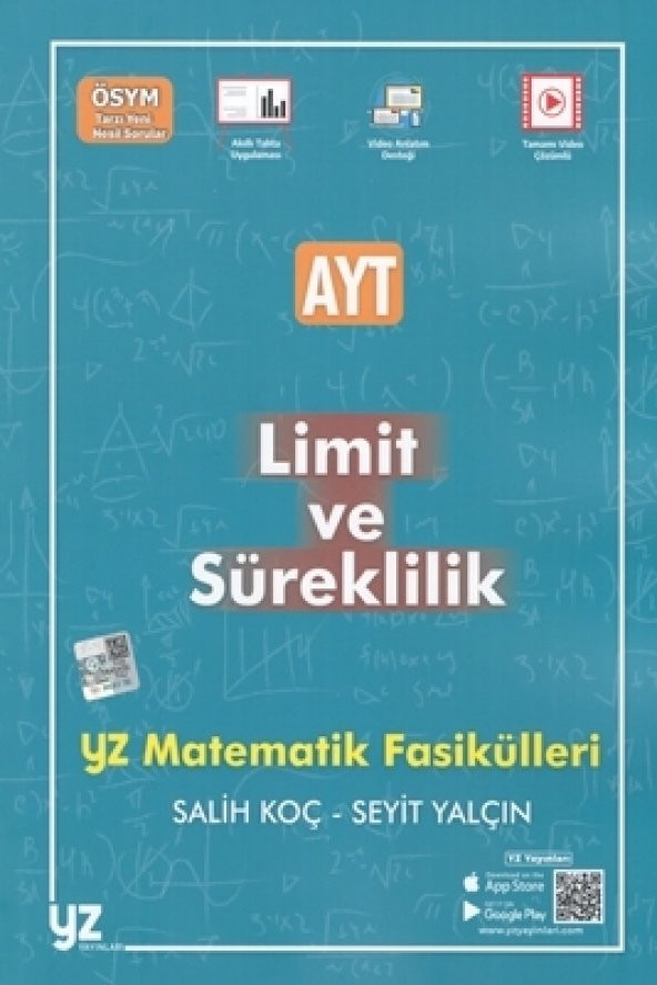 Yz Yks Ayt Limit Ve Süreklilik Fasiküleri