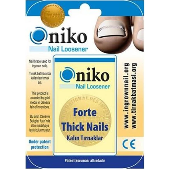 ONIKO Tırnak Teli (Kalın Tırnaklar) 8698845330066 ürün görseli