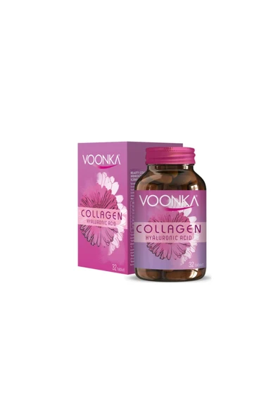 VOONKA Collagen Hyaluronic Acid 32 Tablet 8680807008625 ürün görseli