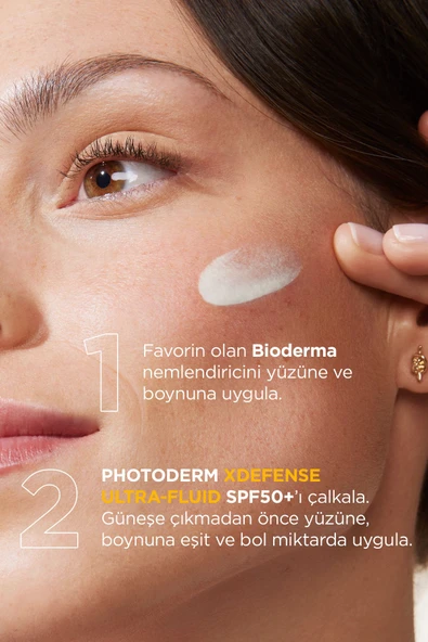 BIODERMA Photoderm XDefense Spf50+ Tüm Cilt Tipleri Antioksidan Etkili Akışkan Güneş Kremi Renksiz 40 ml 3701129813614 - Resim 5