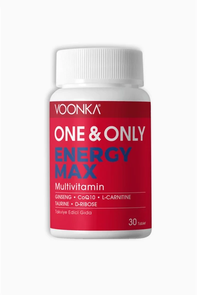 VOONKA One & Only Energy Max Multivitamin 30 Tablet 8682241302727 ürün görseli