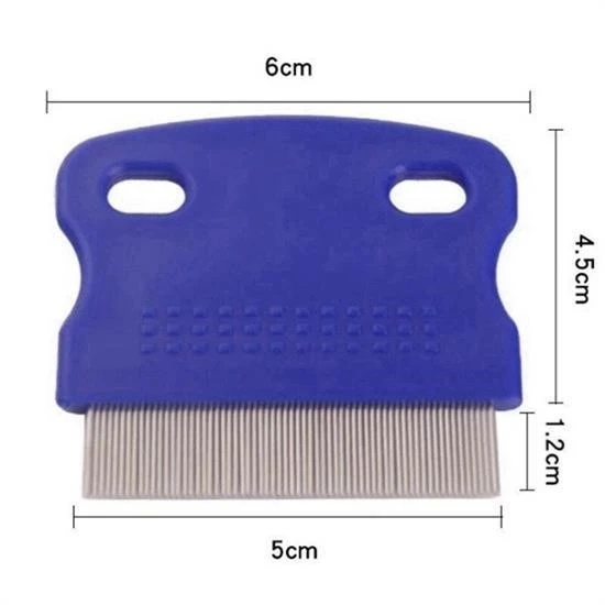 İpek Yıldızı® Evcil Hayvan Kedi Köpek Pire Tarağı ve Köpek Gözyaşı Lekesi Tarağı - Resim 6