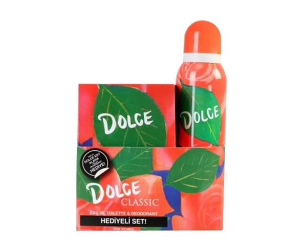 Dolce Classıc Bayan Parfüm Edt 100ml+150ml Deodorant Hediyeli Set