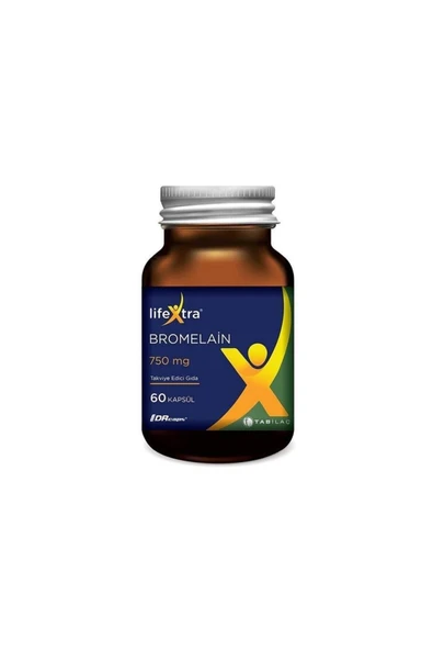 Lifextra Bromelain 60 Kapsül 8680133001550 ürün görseli