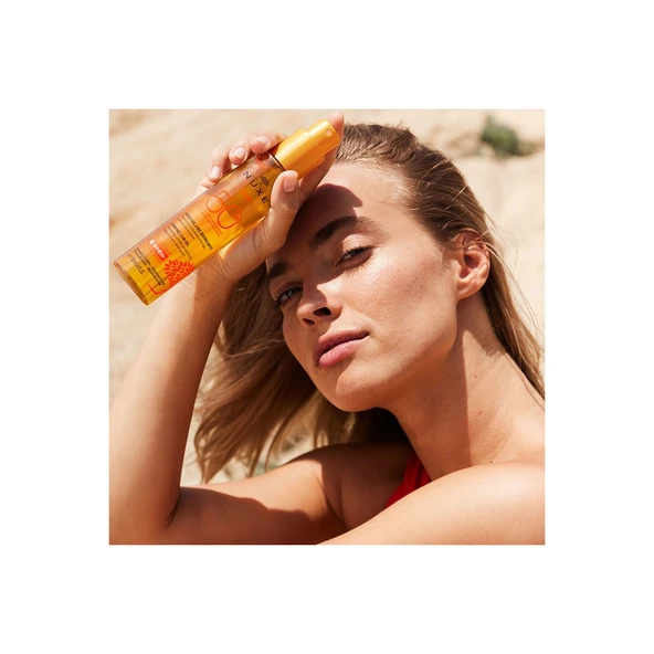 NUXE Sun Huile Solaire Bronzlaştırıcı Yüz ve Vücut Yağı SPF50 150 ml 3264680032608 - Resim 4