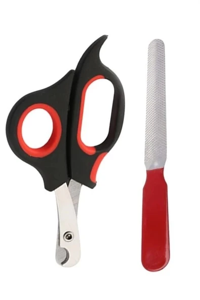 İpek Yıldızı® Evcil Hayvan Tırnak Makası Ve Törpü Seti Manikür Pedikür Pati Bakım Aleti Kaymaz Sap - 7