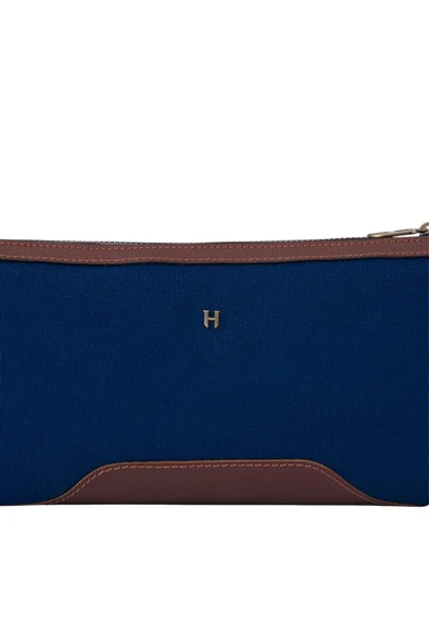 Edwin Hakiki Deri Unisex Küçük El Çantası - 6