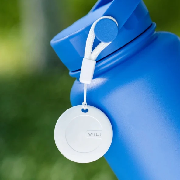 MiTag Duo akıllı takip cihazı, Apple ve Android Uyumlu Mfı Sertifikalı anahtar,bagaj,Beyaz - 3