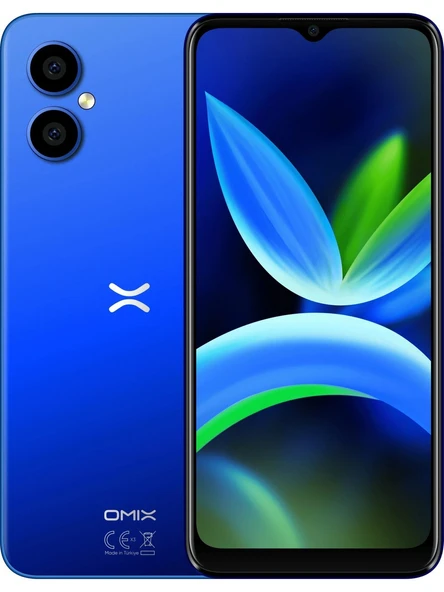 Omix X3 64 GB Hafıza 4 GB RAM, Mavi - 4