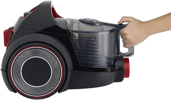 Arnica Mila Trend Toz Hazneli Elektirikli Süpürge, Siyah - Resim 3