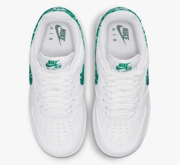 Nike Air Force 1 Low '07 Essential White Green Paisley - 2