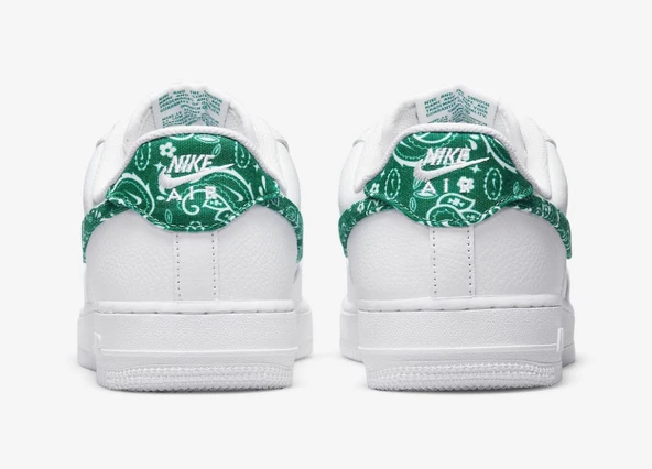 Nike Air Force 1 Low '07 Essential White Green Paisley - 4