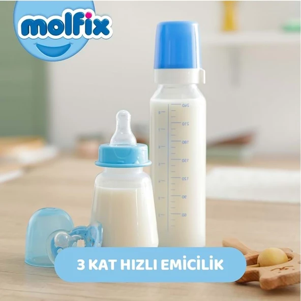 Molfix Bebek Bezi Beden:3 (4-9KG) Midi 420 Adet Mega Aylık Fırsat Pk - Resim 5