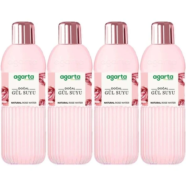 Agarta Doğal Gül Suyu 400ML (4 Lü Set) ürün görseli 1