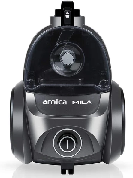 arnica ET14440 Mila Antrasit Toz Hazneli Elektrikli Süpürge, 750 W, HEPA 13 Filtre, 2.5 L Kapasite, Antrasit - Resim 3