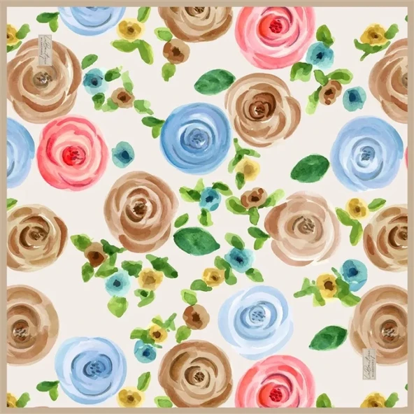 Sura İpek Eşarp- 90X90 - 2435 ürün görseli