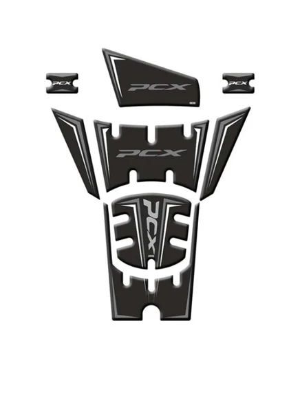 HONDA PCX 2025 UYUMLU TANK PAD 004 ürün görseli 1