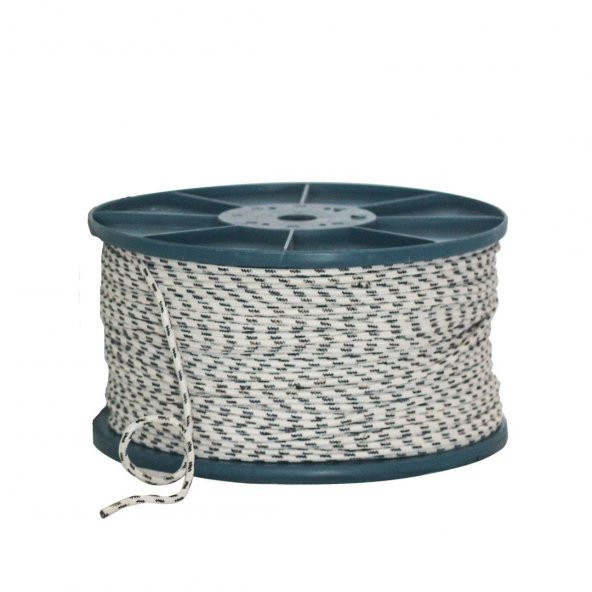 6 MM 50 METRE ÖRGÜ HALAT 1.SINIF A KALİTE İSKOTA HALAT DENİZCİ TEKNE HALATI SALINCAK İP DAĞCI İP HALAT